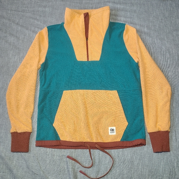 Outdoor Research Trail Mix Pullover Fleece Size XS Quarter Zip - Picture 1 of 9
